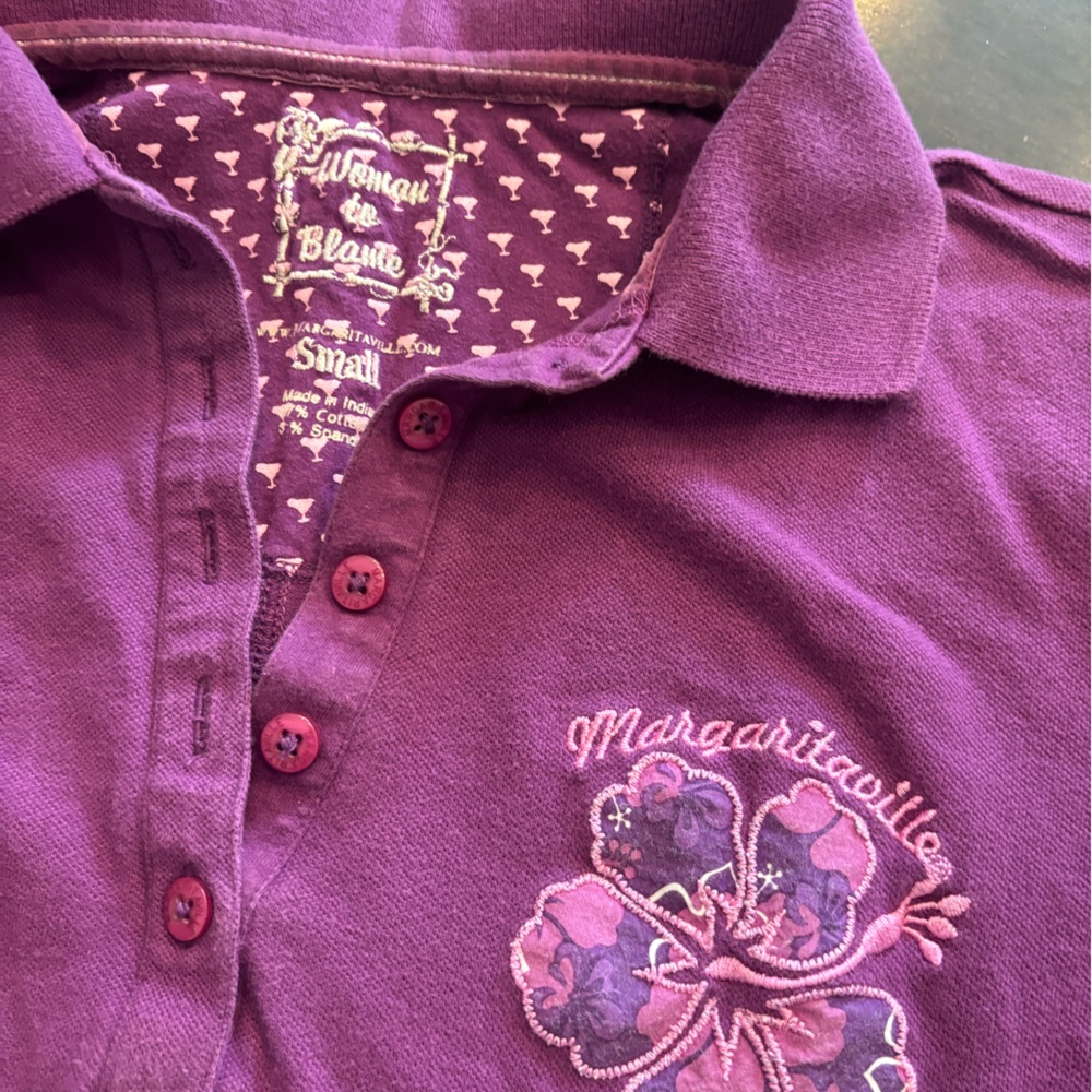 Margaritaville collared shirt/golf shirt